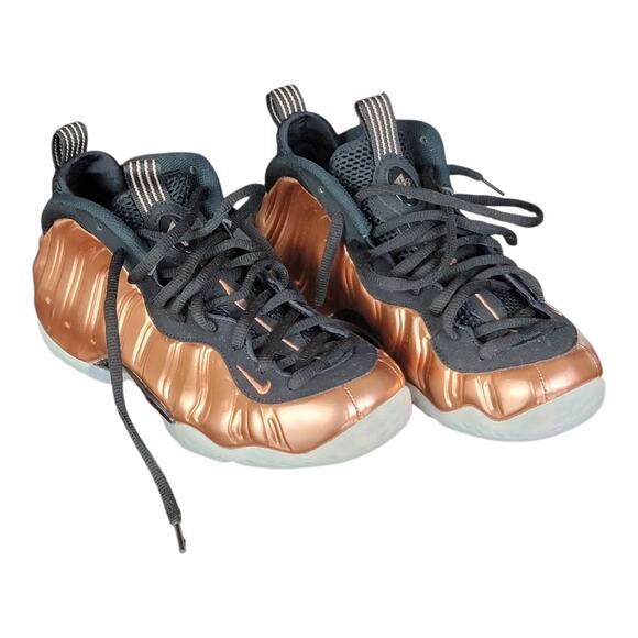 Nike Air Foamposite One Metallic Copper Lace Up‎ Sneakers Men's Size 7.5 US - Picture 1 of 10